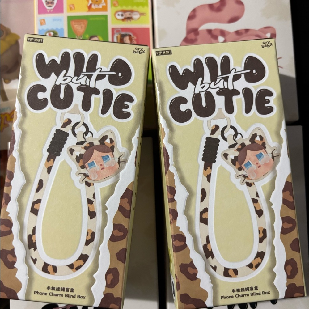Wild But Cutie Leopard Print Phone Charm